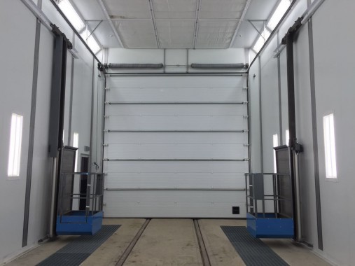 Окрасочно-сушильная камера для локомотивов СПК ГРУПП