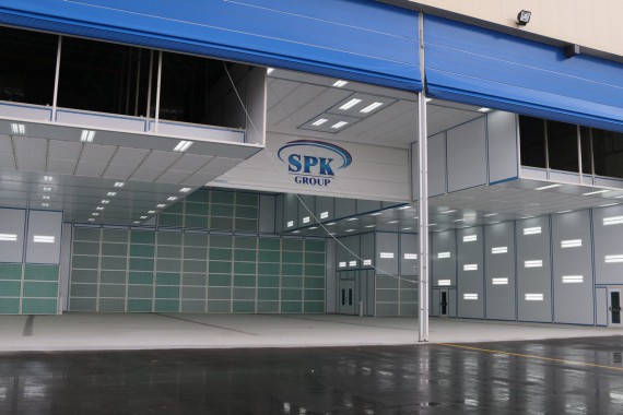 Тупиковая покрасочно-сушильная камера для самолетов SPK GROUP