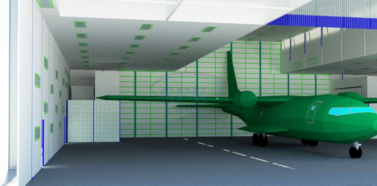 Камера окраски самолетов SPK GROUP 