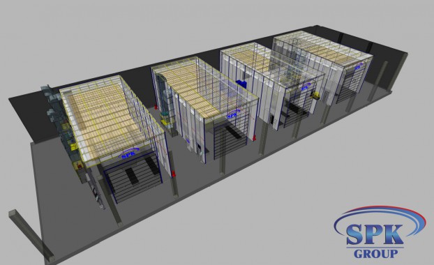 Комплекс SPK GROUP окрасочно-сушильный для грузовых машин