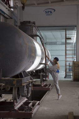 Окрасочно-сушильная камера для локомотивов SPK GROUP 