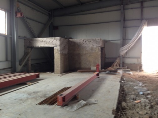 Окрасочно-сушильная камера для окраски металлоконструкций и ферм SPK 15.4.6. Италия