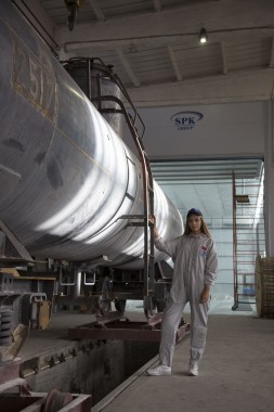 Окрасочно-сушильная камера для локомотивов SPK GROUP 