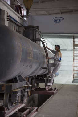 Окрасочно-сушильная камера для локомотивов SPK GROUP 