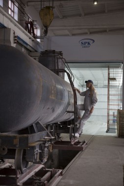 Окрасочно-сушильная камера для локомотивов SPK GROUP 