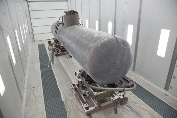 Камера для покраски и сушки локомотивов SPK GROU