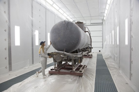 Камера для покраски и сушки локомотивов SPK GROU