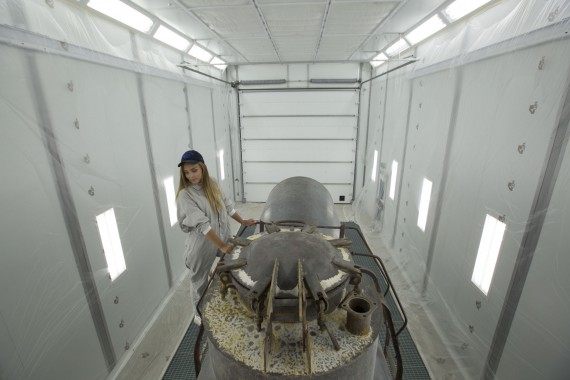 Камера для покраски и сушки локомотивов SPK GROU