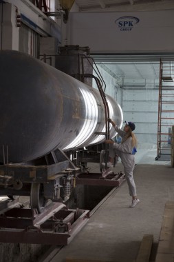 Фото окрасочной камеры для локомотивов SPK GROUP 