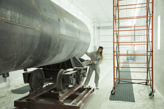 Фото окрасочной камеры для локомотивов SPK GROUP 