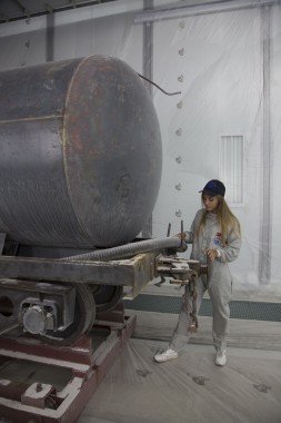 Фото окрасочной камеры для локомотивов SPK GROUP 