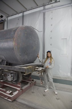 Фото окрасочной камеры для локомотивов SPK GROUP 