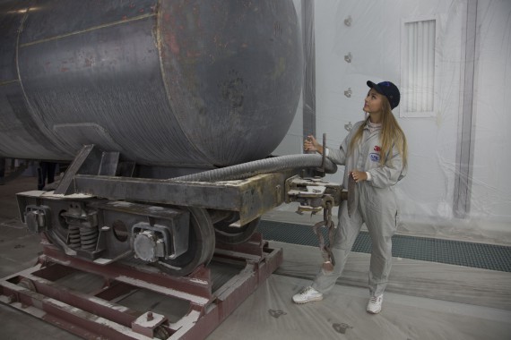 Фото окрасочной камеры для локомотивов SPK GROUP 