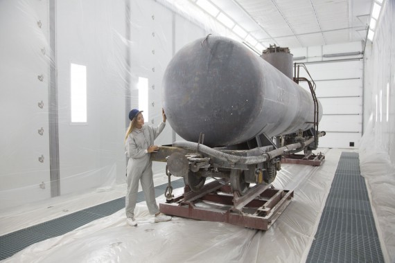 Фото окрасочной камеры для локомотивов SPK GROUP 