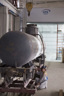 Фото окрасочной камеры для локомотивов SPK GROUP 