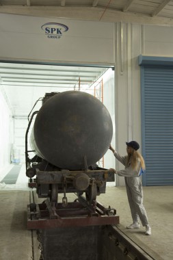 Фото окрасочной камеры для локомотивов SPK GROUP 