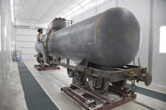 Фото окрасочной камеры для локомотивов SPK GROUP 