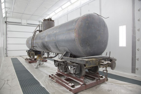 Фото окрасочной камеры для локомотивов SPK GROUP 