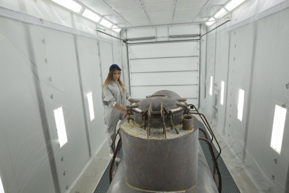 Фото окрасочной камеры для локомотивов SPK GROUP 