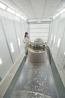 Фото окрасочной камеры для локомотивов SPK GROUP 