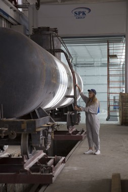 Фото окрасочной камеры для локомотивов SPK GROUP 