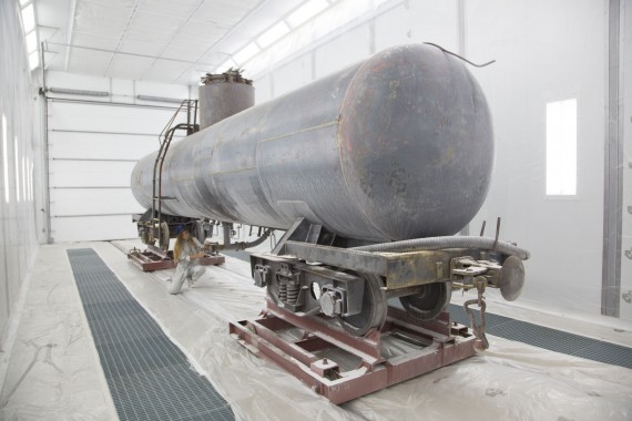 Фото окрасочной камеры для локомотивов SPK GROUP 