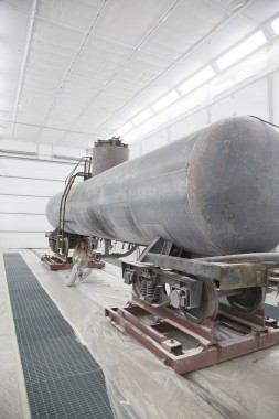 Фото окрасочной камеры для локомотивов SPK GROUP 