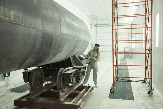 Фото окрасочной камеры для локомотивов SPK GROUP 