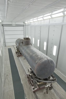 Окрасочно-сушильная камера для локомотивов SPK GROUP 