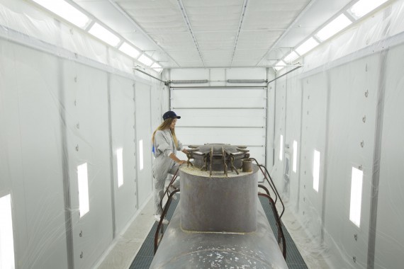 Камера покраски и сушки локомотивов SPK GROUP 