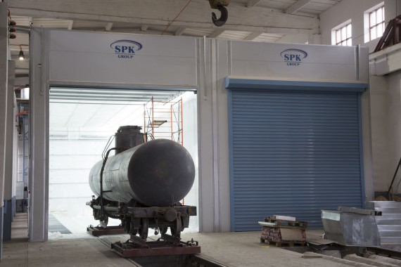 Камера покраски и сушки локомотивов SPK GROUP 