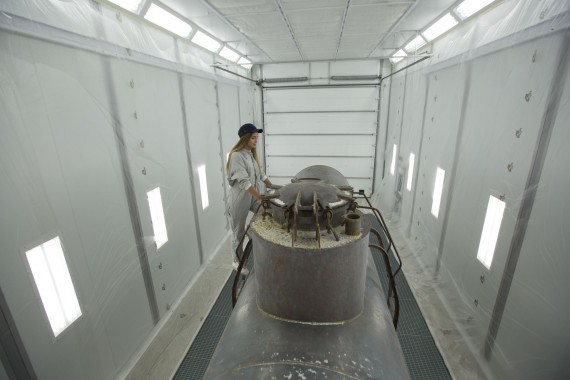 Камера покраски и сушки локомотивов SPK GROUP 