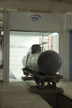 Камера покраски и сушки локомотивов SPK GROUP 