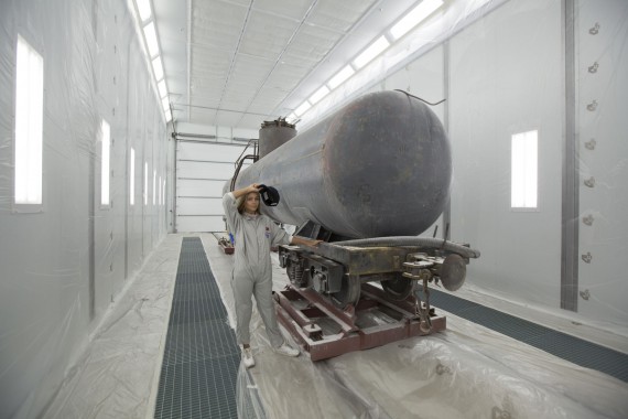 Камера покраски и сушки локомотивов SPK GROUP 