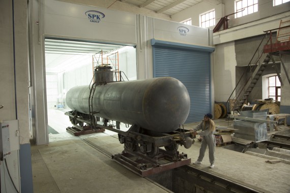 Камера покраски и сушки локомотивов SPK GROUP 