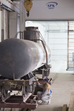 Камера покраски и сушки локомотивов SPK GROUP 