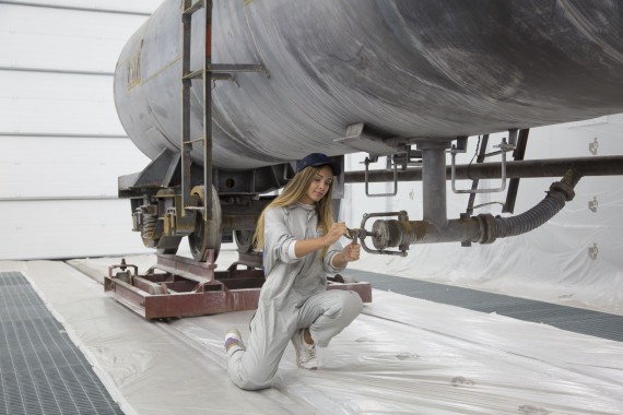 Окрасочно-сушильная камера для локомотивов SPK GROUP 