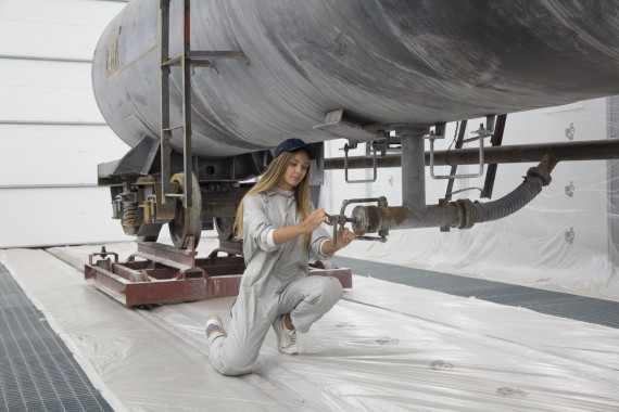 Окрасочно-сушильная камера для локомотивов SPK GROUP 