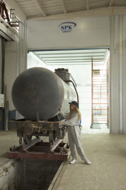 Камера покраски и сушки локомотивов SPK GROUP 