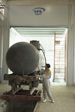 Камера покраски и сушки локомотивов SPK GROUP 