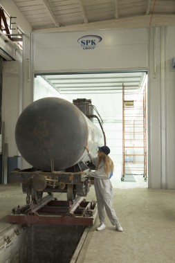 Камера покраски и сушки локомотивов SPK GROUP 