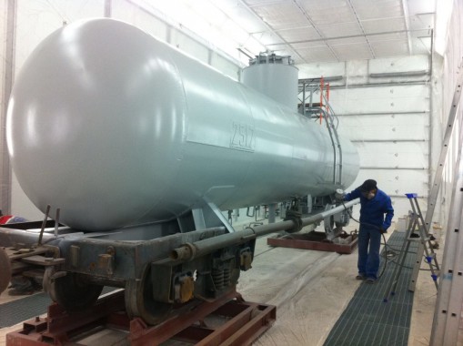 Камера покраски и сушки локомотивов SPK GROUP 