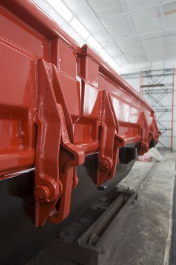 Окрасочно-сушильная камера для локомотивов SPK GROUP 