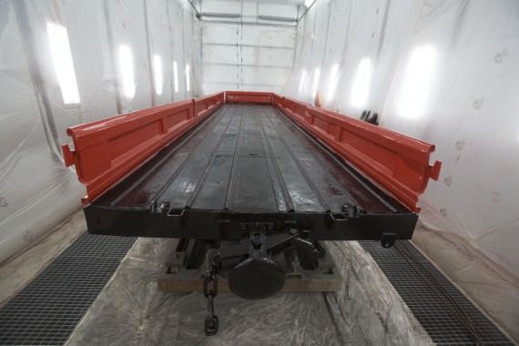 Окрасочно-сушильная камера для локомотивов SPK GROUP 