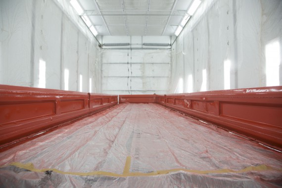 Окрасочно-сушильная камера для локомотивов SPK GROUP 