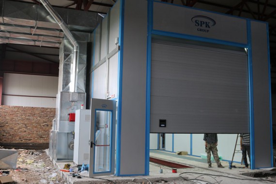 Покрасочно-сушильная камера для сельскохозяйственной техники SPK-10.6.5 Покрасочно-сушильная камера для сельскохозяйственной техники SPK-10.6.5