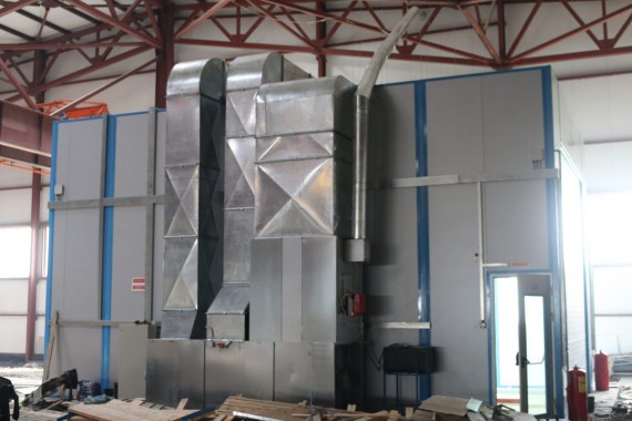 Покрасочно-сушильная камера для сельскохозяйственной техники SPK-10.6.5 Покрасочно-сушильная камера для сельскохозяйственной техники SPK-10.6.5