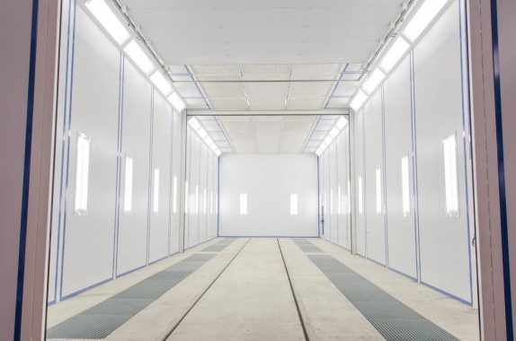 Камера окраски и сушки для рам прицепов, полуприцепов и цистерн SPK-20.6.5, г. Миасс Окрасочно-сушильная камера SPK GROUP для прицепов и цистерн