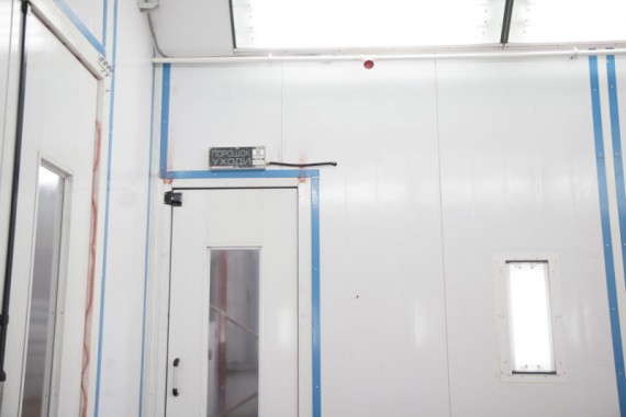 Окрасочно-сушильная камера для окраски металлоконструкций и ферм SPK 15.4.6. Италия