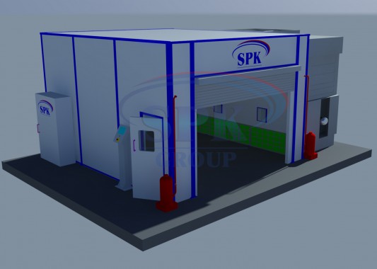 Комплекс оборудования для окрасочного цеха Комплекс оборудования для окрасочного цеха SPK GROUP